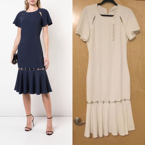 Jonathan Simkhai Dresses & Skirts - JONATHAN SIMKHAI hook and eye crepe dress